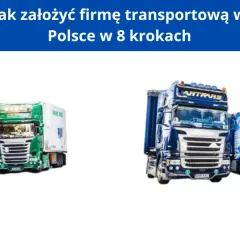 Jak założyć firmę transportową? Zobacz flotę ciężarówek gotowych do drogi.