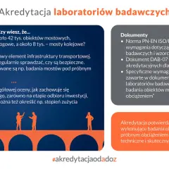 Akredytacja laboratoriów badawczych potwierdza kompetencje w badaniach mostów pod obciążeniem.