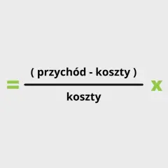 Wzór na ROI: (przychód - koszty) / koszty x 100. Dowiedz się, jak obliczyć rentowność inwestycji.