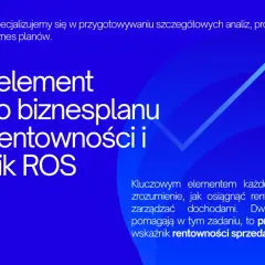 Ważny element każdego biznesplanu: próg rentowności i wskaźnik rentowności sprzedaży (ROS).