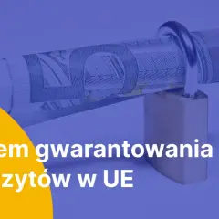 Zabezpieczone pieniądze symbolizują bezpieczeństwo depozytów dzięki bankowemu funduszowi gwarancyjnemu.