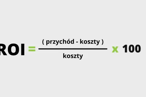 Wzór na ROI: (przychód - koszty) / koszty x 100. Dowiedz się, jak obliczyć rentowność inwestycji.