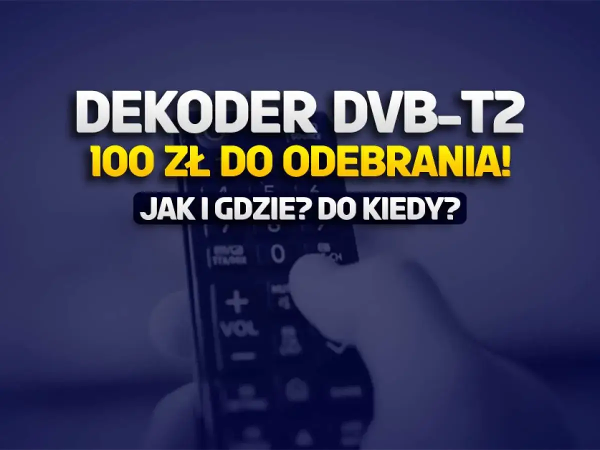 Dofinansowanie do dekodera DVB-T2: 100 zł do odebrania! Dowiedz się, dla kogo i jak je uzyskać.
